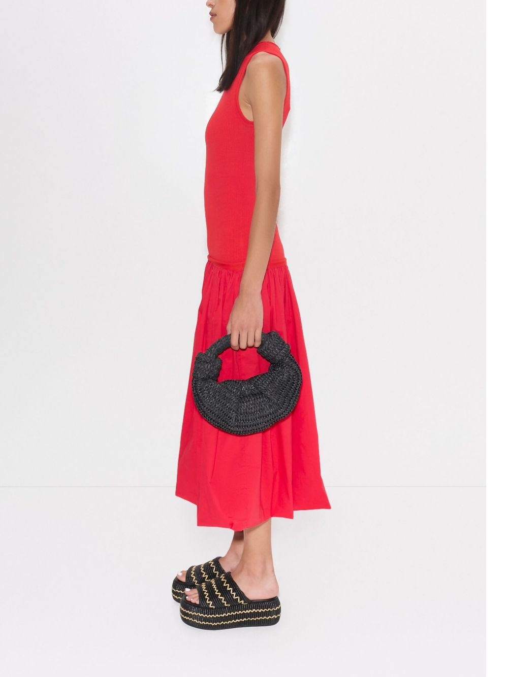 Yanez poplin midi dress - 3