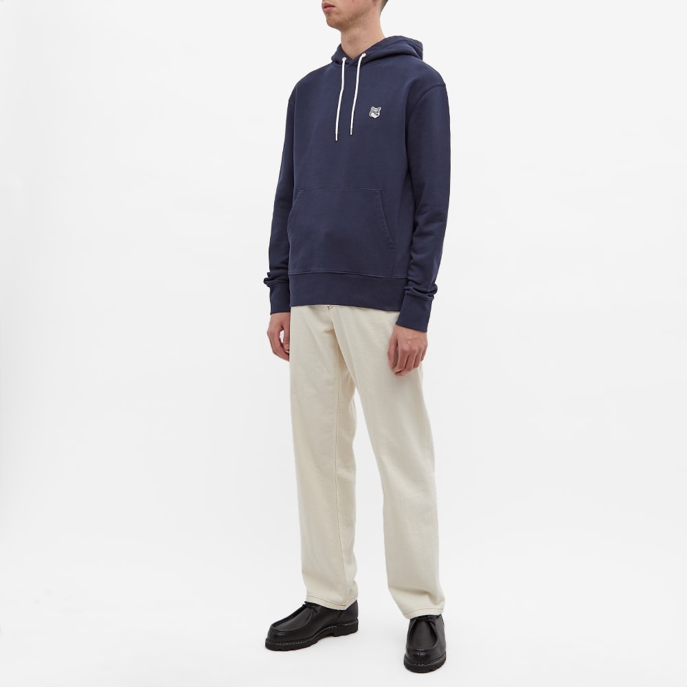 Maison Kitsuné Grey Fox Head Patch Classic Hoody - 5