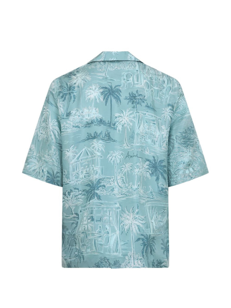 AMIRI printed silk shirt outlook