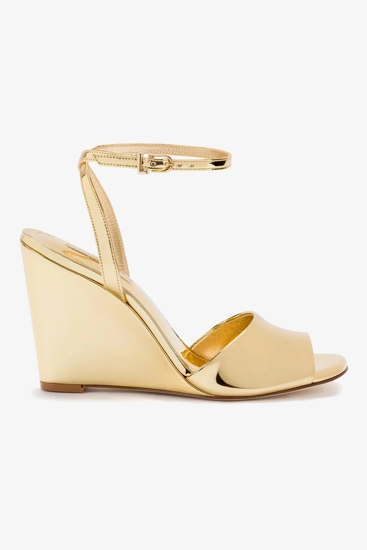 Yves Wedge In Gold Specchio - 1