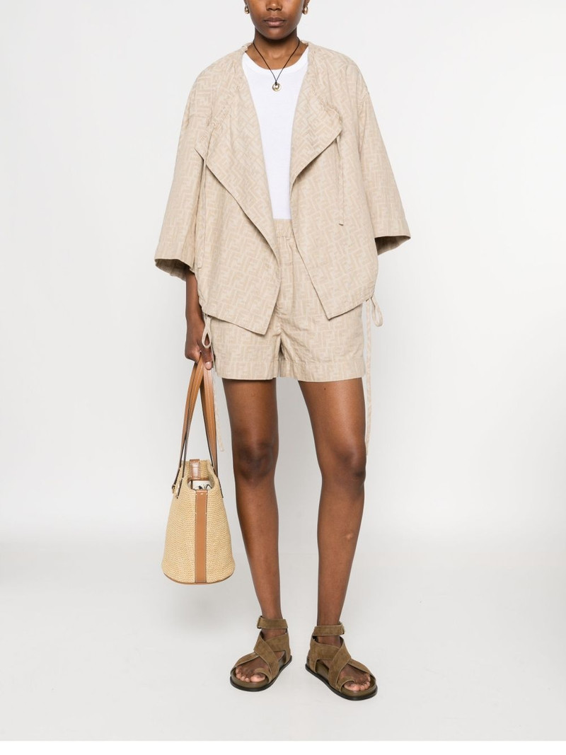 FENDI FF-jacquard shorts outlook