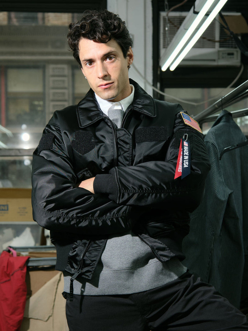 ALPHA INDUSTRIES CWU 45/P HERITAGE FIT FLIGHT JACKET (USA MADE) outlook