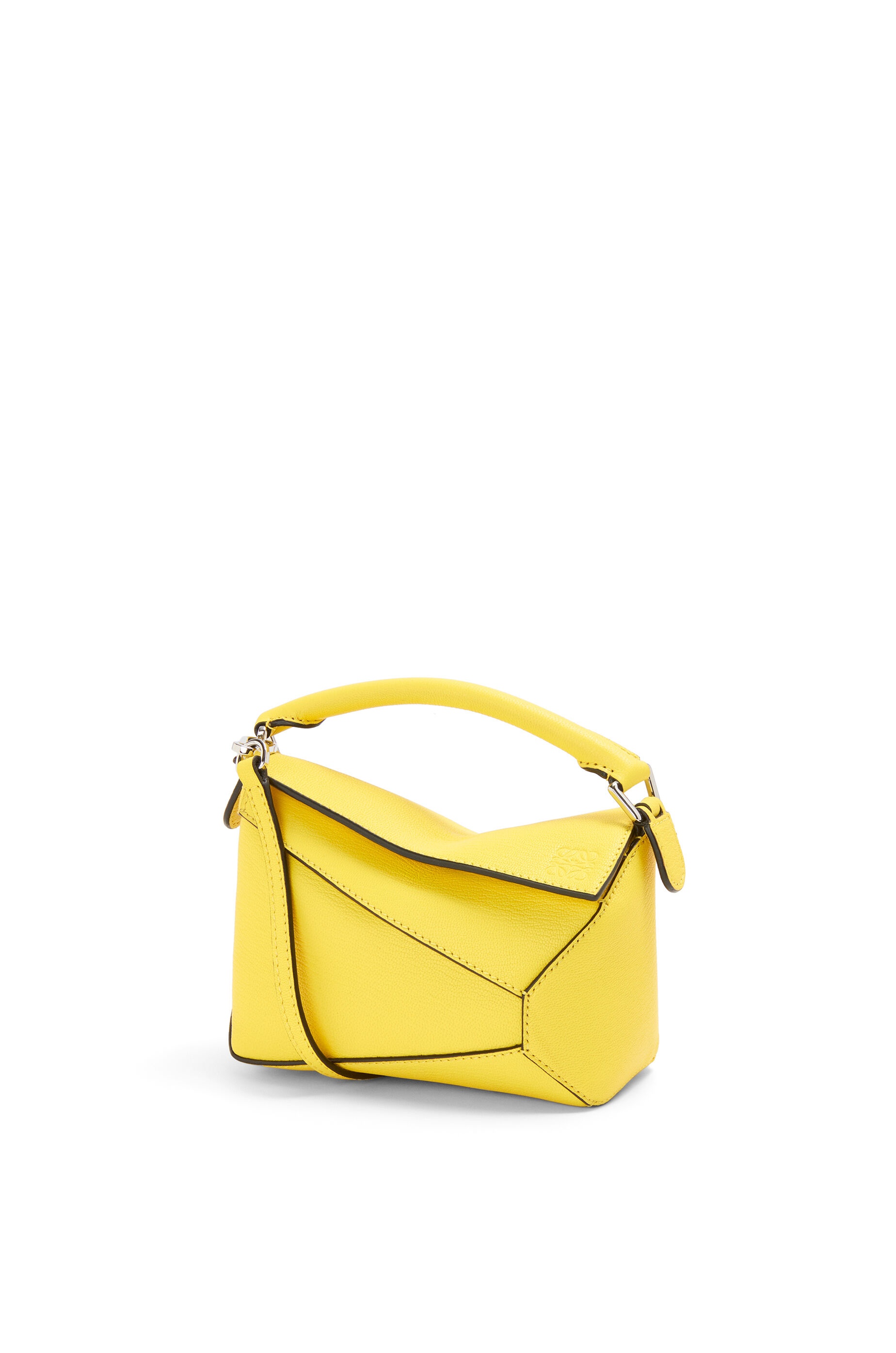 Mini Puzzle Edge bag in goatskin - 1