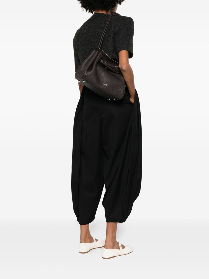 Loewe top-handles textured-leather satchel bag outlook