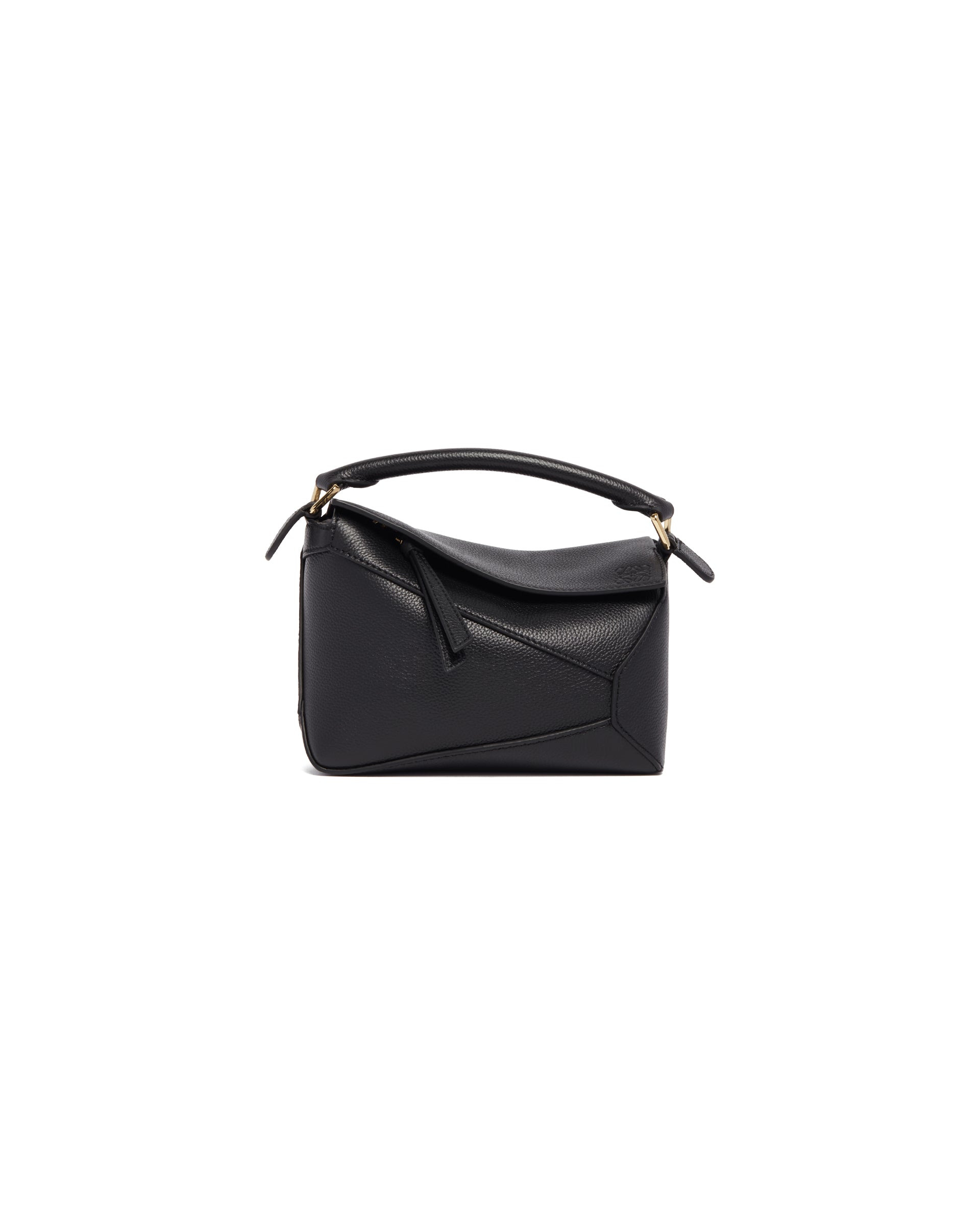 Black Mini Puzzle Bag - 3