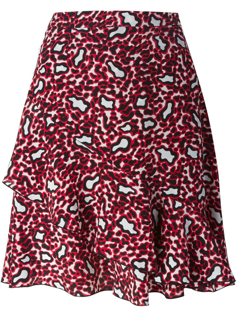 leopard-print mini skirt 1