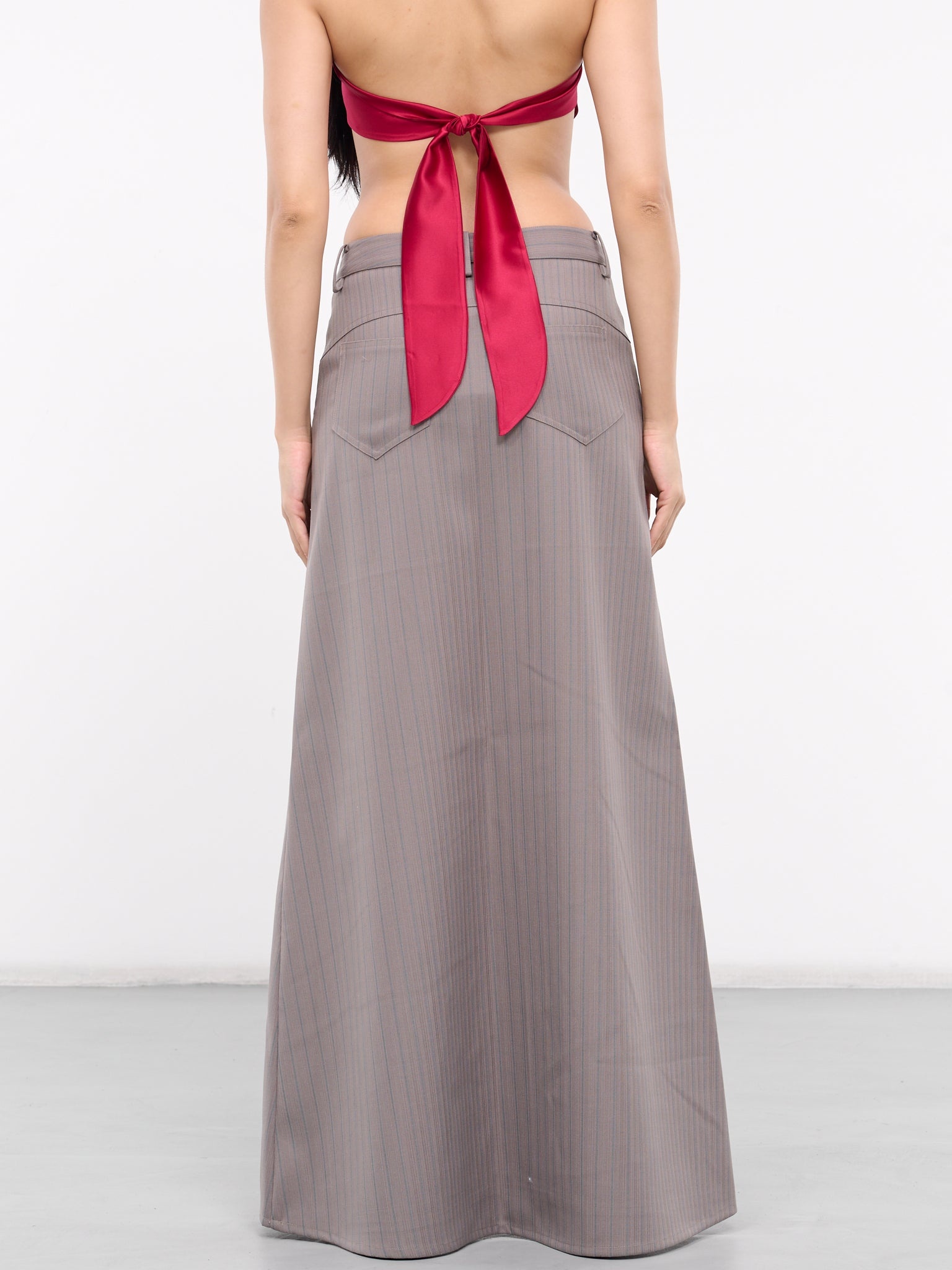 A-Shape Long Skirt - 3