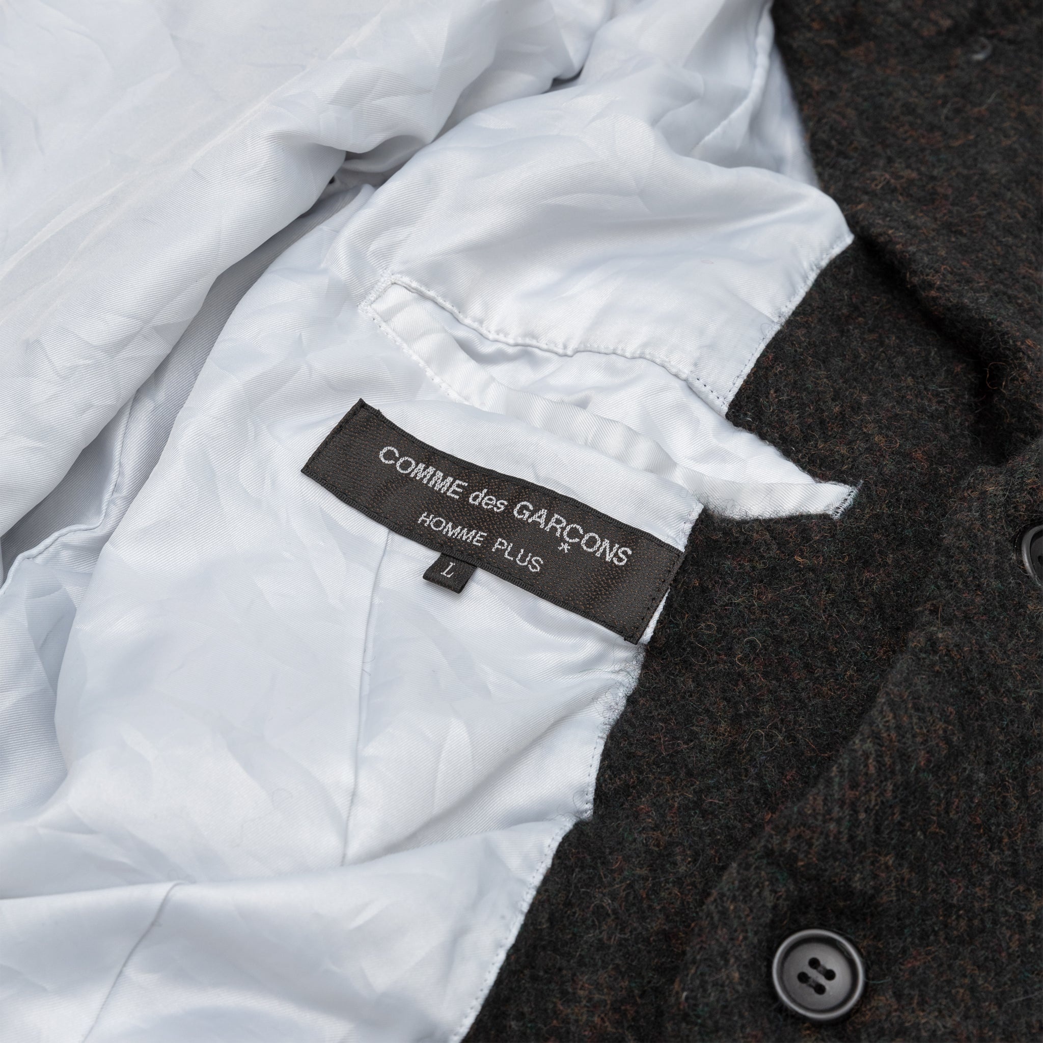 WOOL NYLON FANCY TWILL JACKET - 5