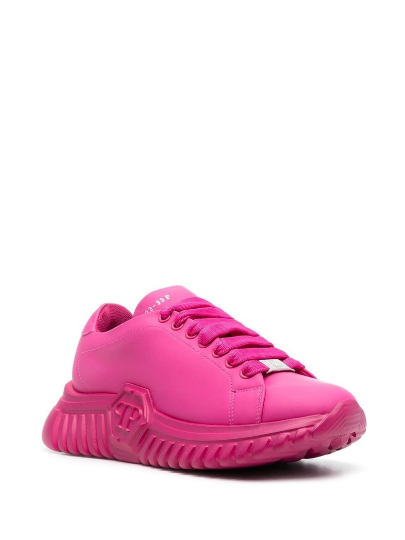 PHILIPP PLEIN low-top lace-up sneakers outlook