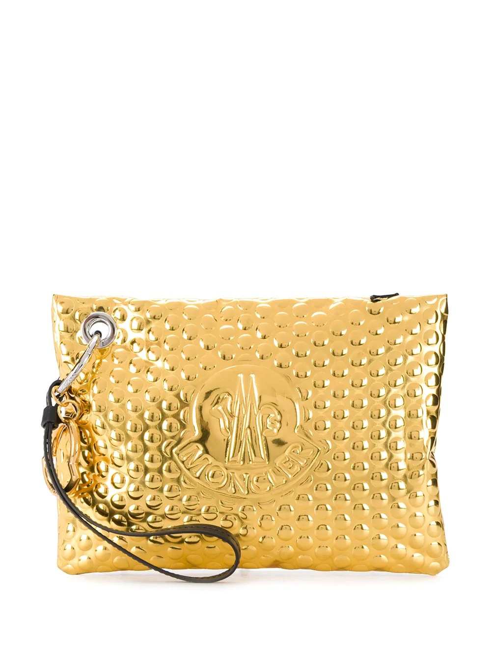 logo embossed clutch - 1