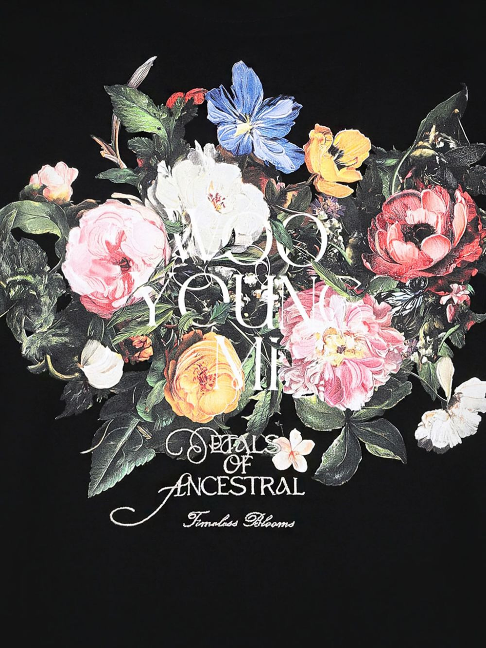 floral-print cotton T-shirt - 3