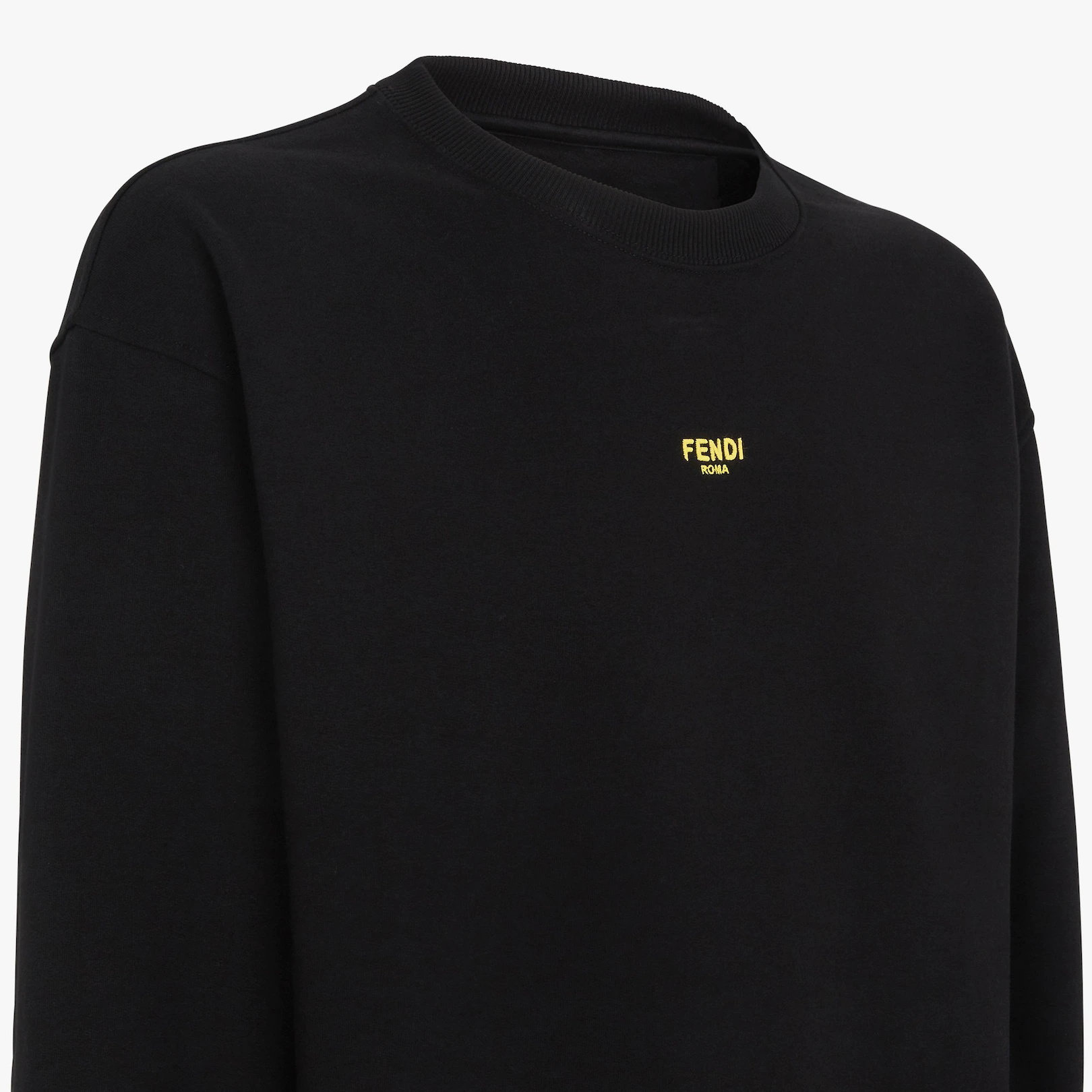 Black jersey sweatshirt - 3