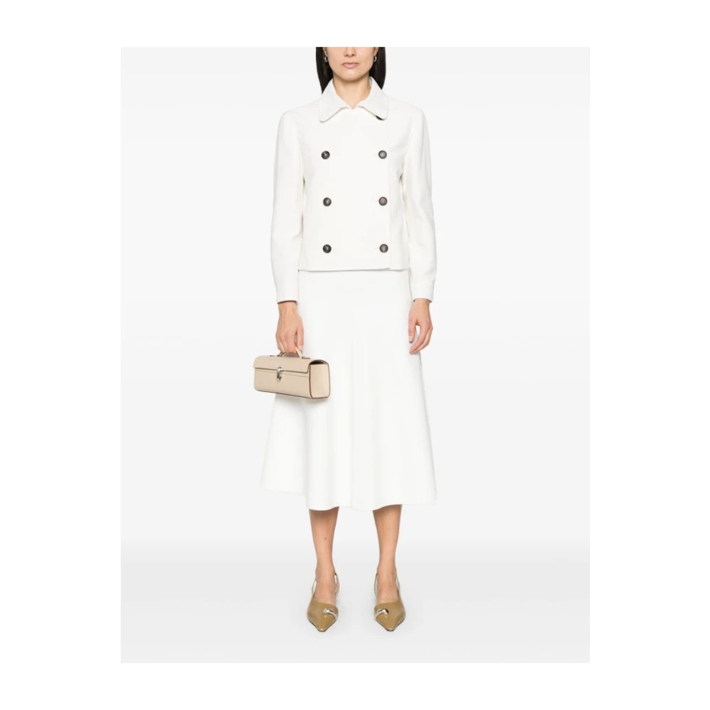 ジャケット BRUNELLO CUCINELLI Woman Coat White MH5347420 C9002 Brunello Cucinelli WHITE COAT WOMEN'S JACKET & COAT | miinto