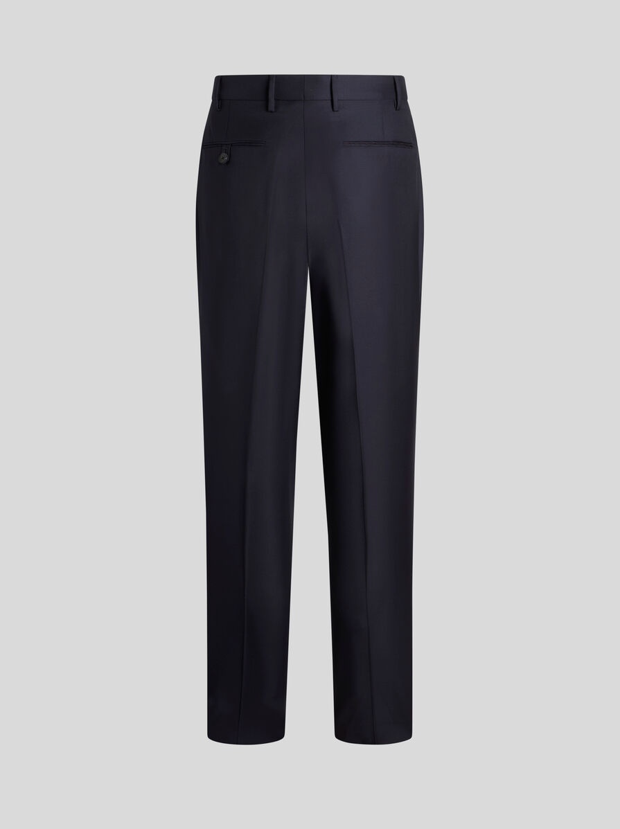 WOOL TROUSERS WITH PLEATS - 6