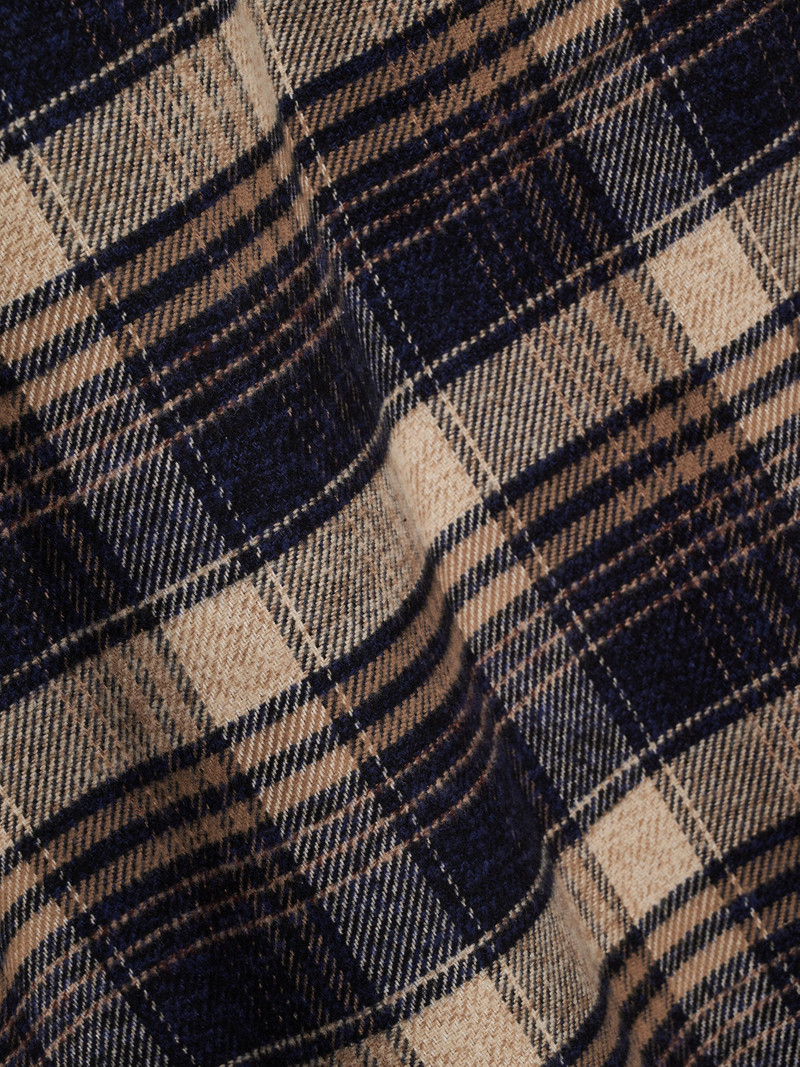 RHUDE SCRIPT LOGO FLANNEL 4