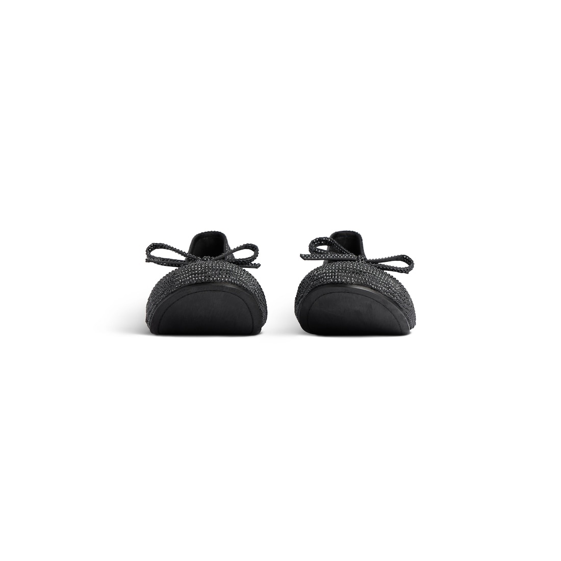 Women's Leopold Ballerina With Rhinestones  in Black - 3