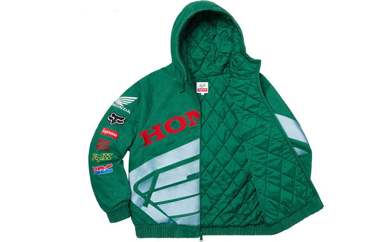 Supreme Supreme x Honda Fox Racing Puffy Zip Up Jacket
