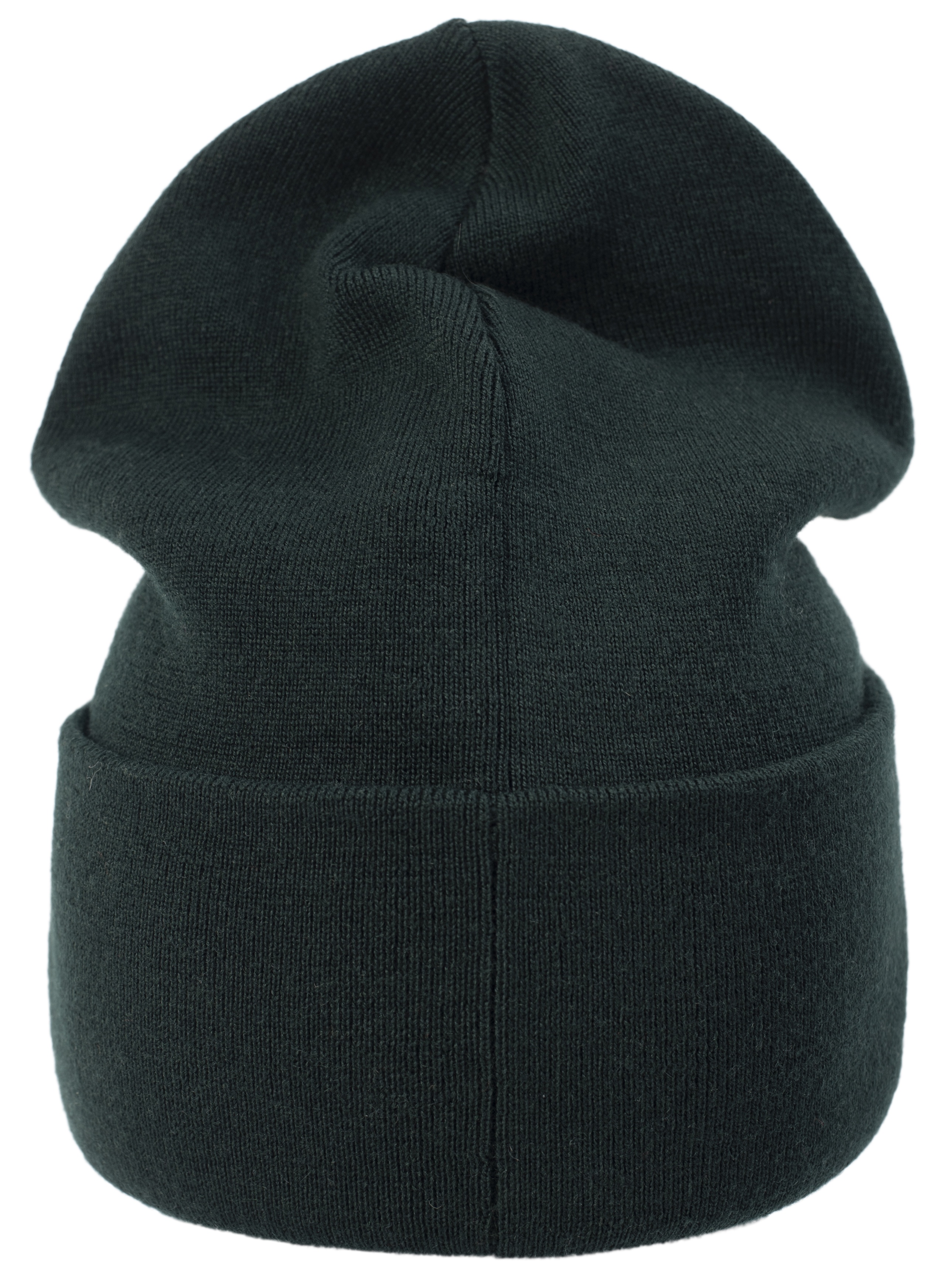 WOOL BEANIE WITH PATCH - 2