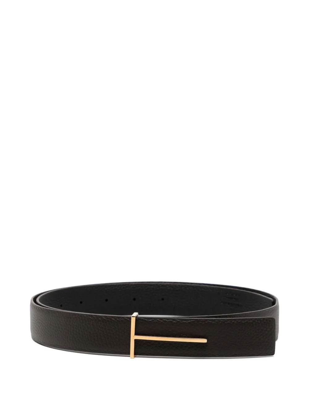 leather reversible belt - 1