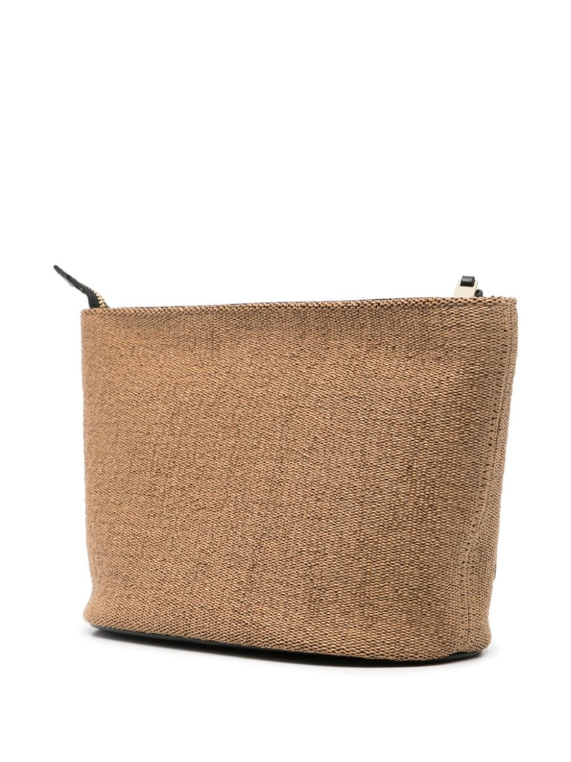 Venna-logo clutch bag 3