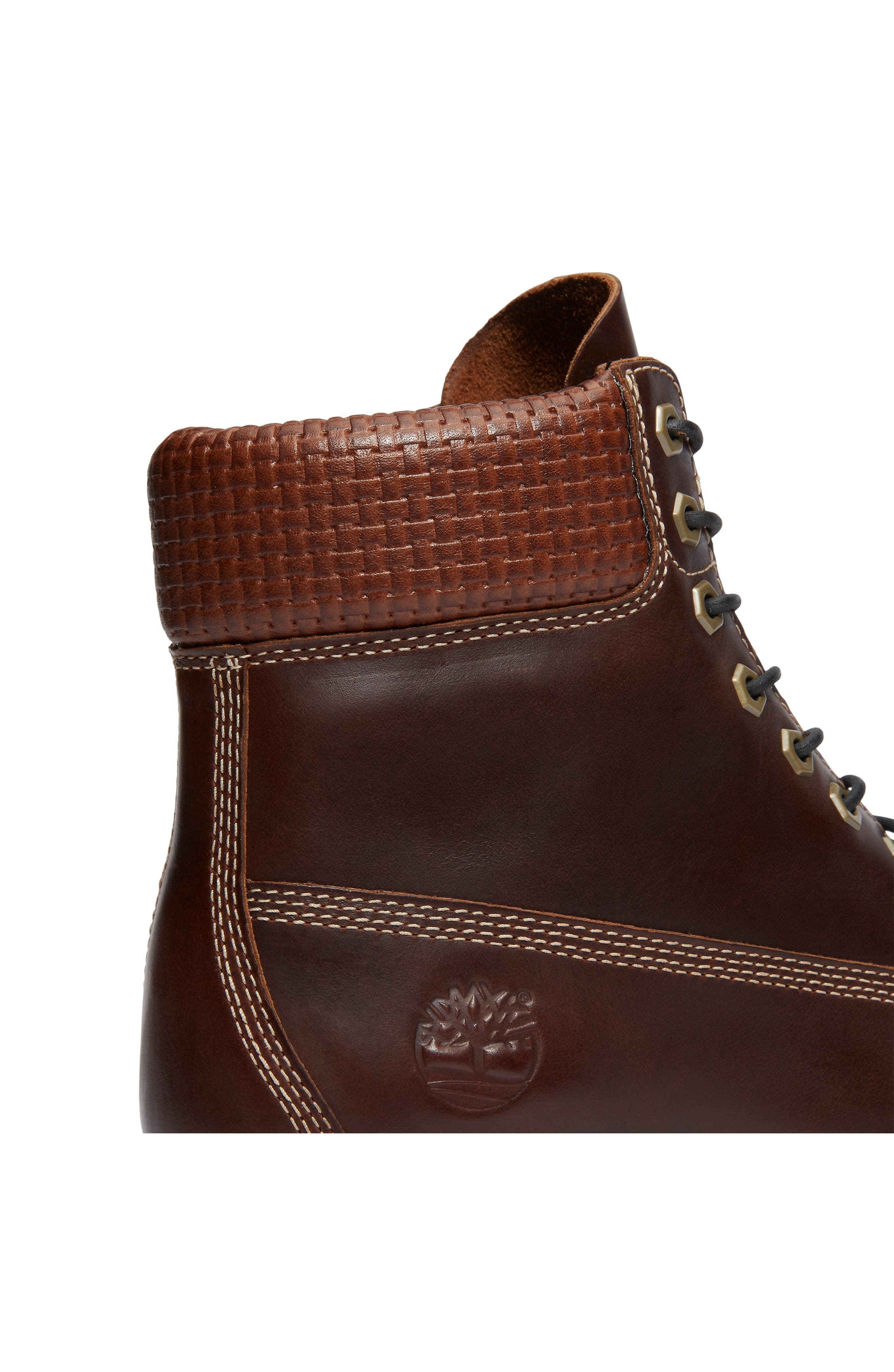 Timberland Premium 6-Inch Waterproof Boot in Brown/Black at Nordstrom - 6