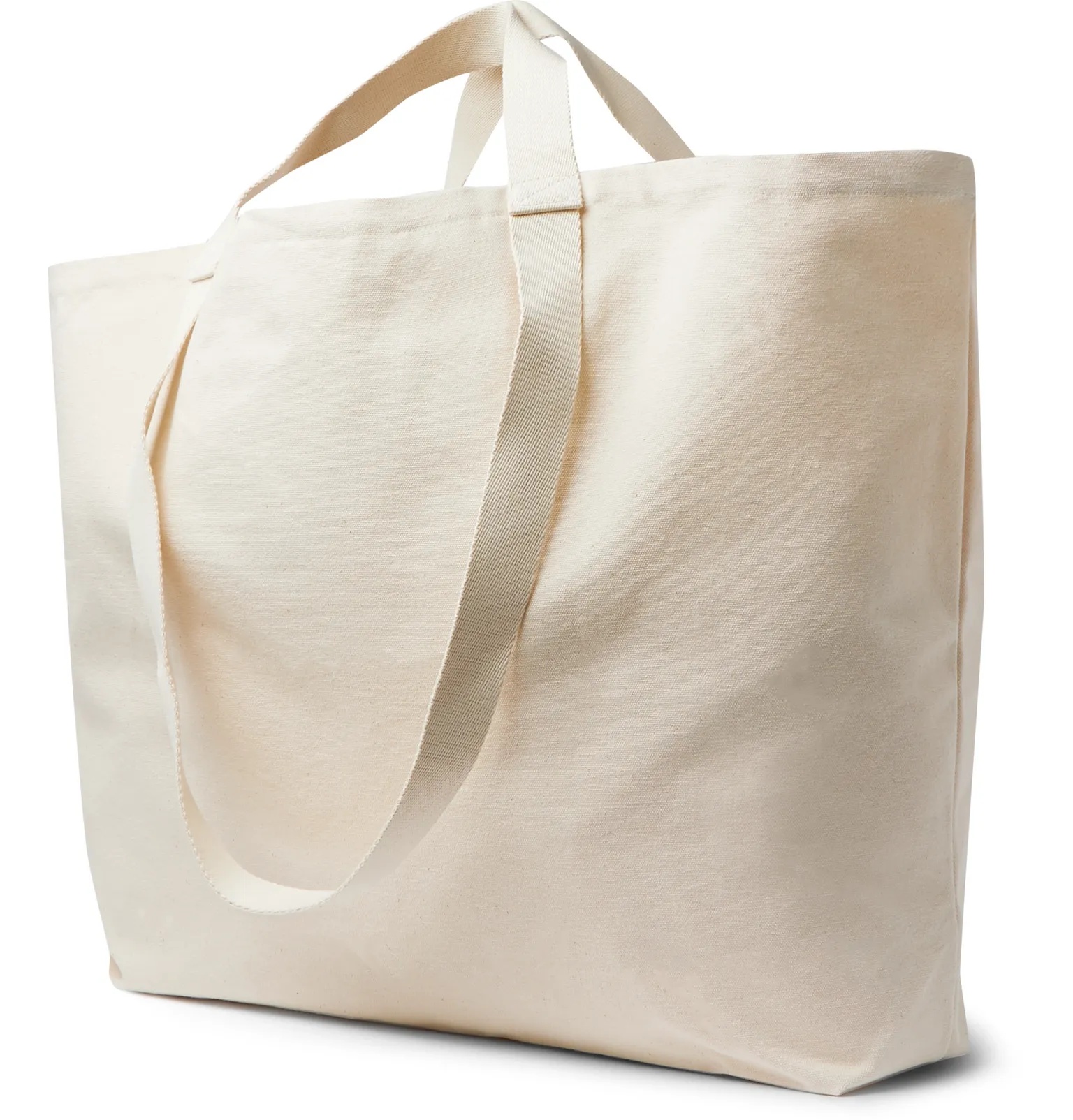 XXL Logo-Print Cotton-Canvas Tote Bag - 4