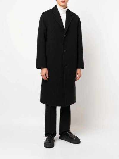 Jil Sander single-breasted mid-length coat outlook