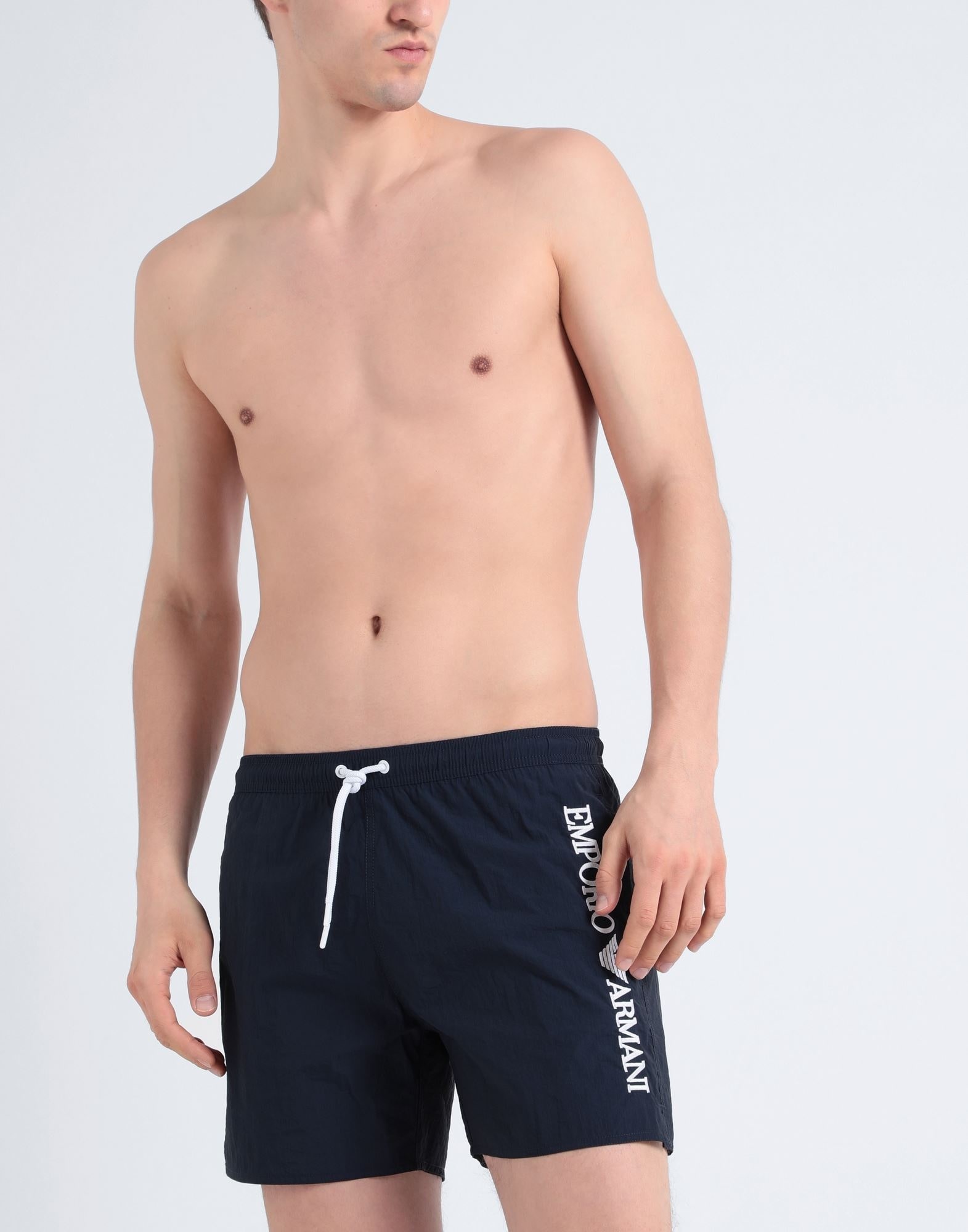 Navy blue Men's Swim Shorts - 2