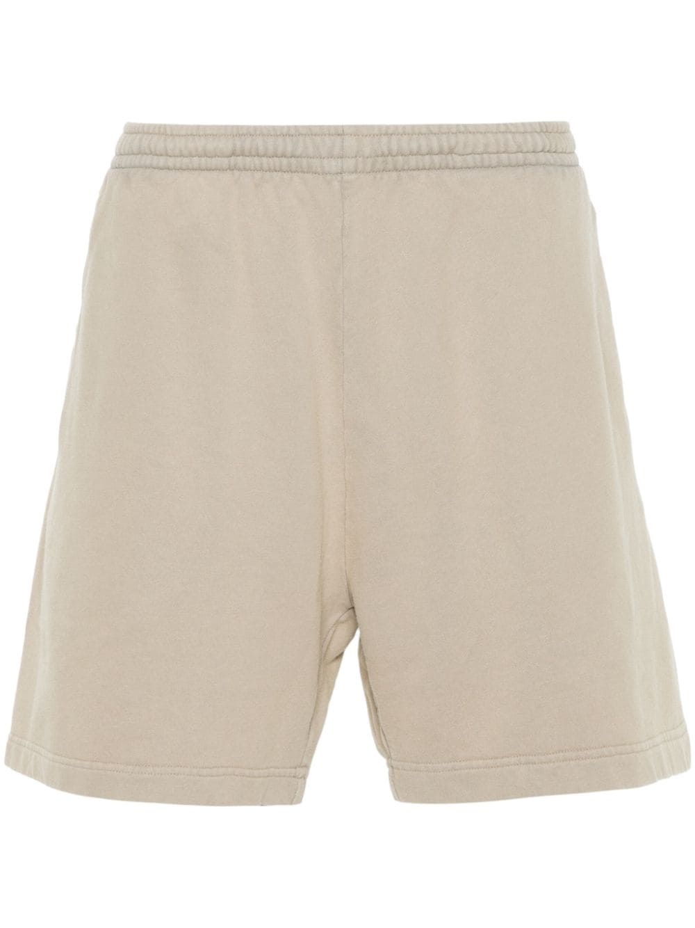 logo-patch jersey shorts - 1