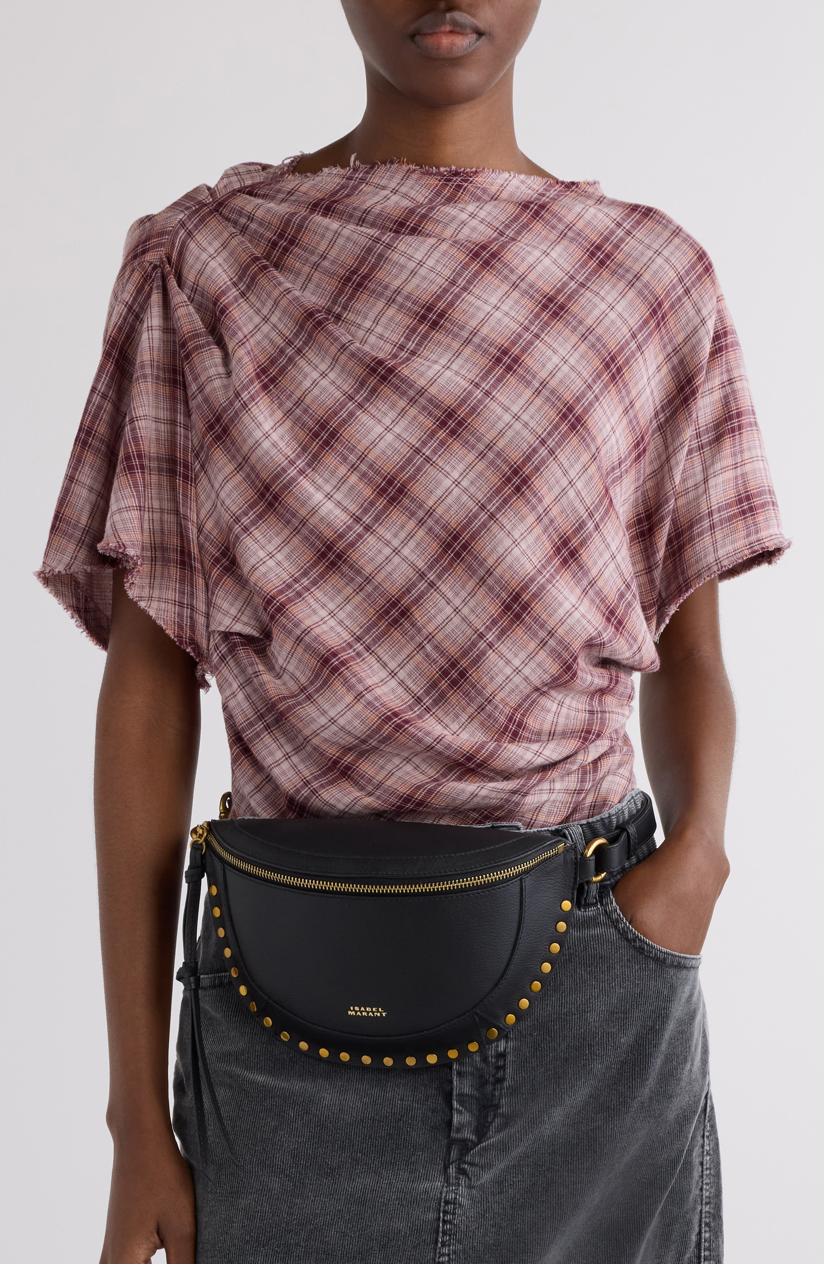 Isabel Marant Skano Hobo Bag in Black at Nordstrom - 8