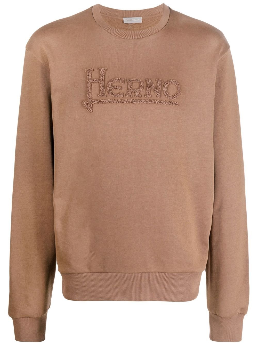 logo-print long-sleeve sweatshirt - 1