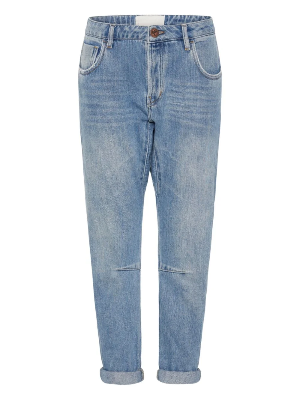 logo-patch jeans - 1