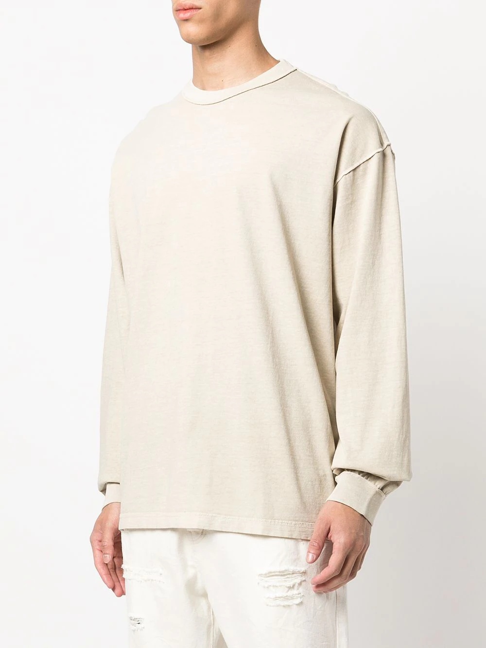 reversed oversized sweatshirt - 3