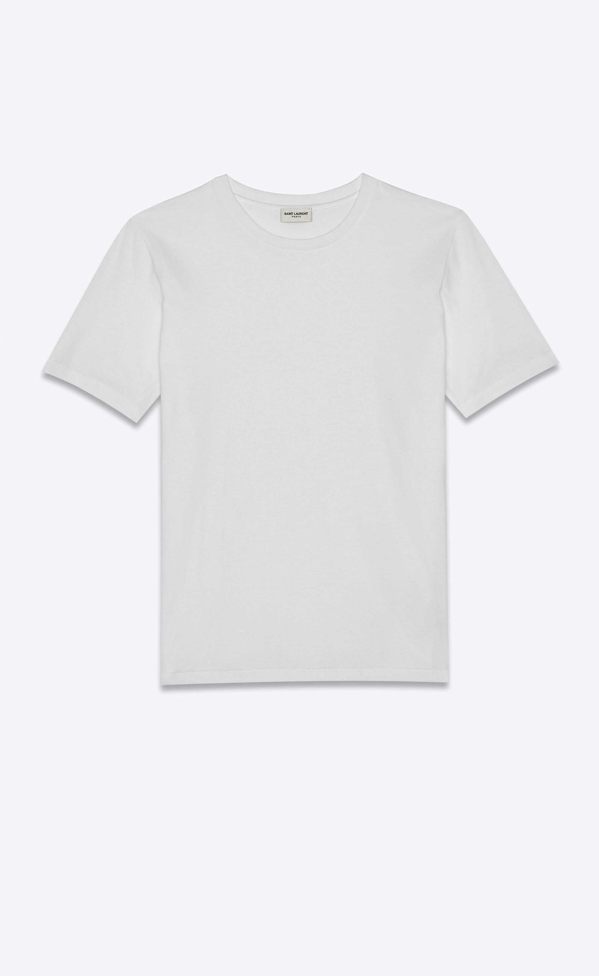 saint laurent t-shirt in cotton - 1