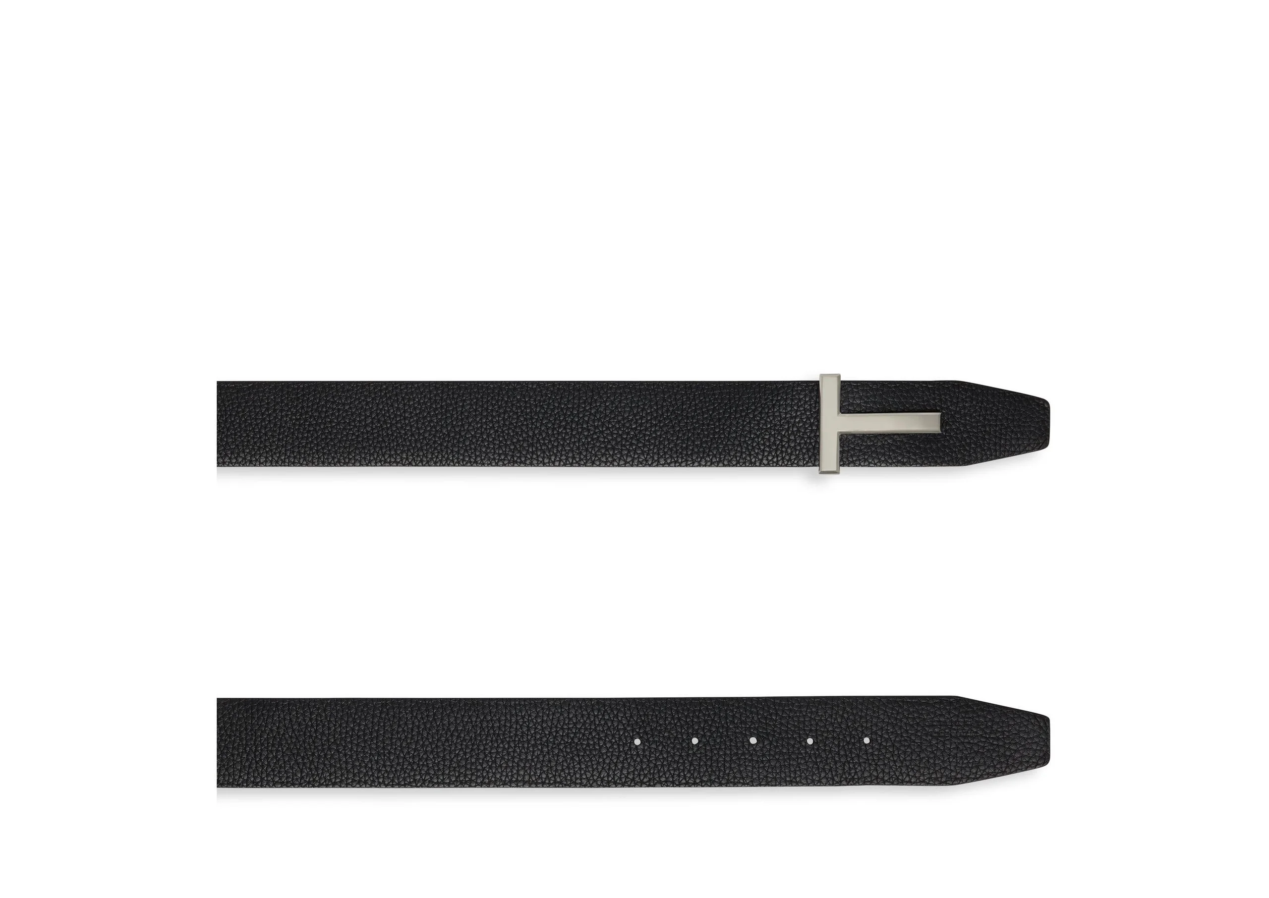 GRAIN LEATHER T ICON BELT - 1
