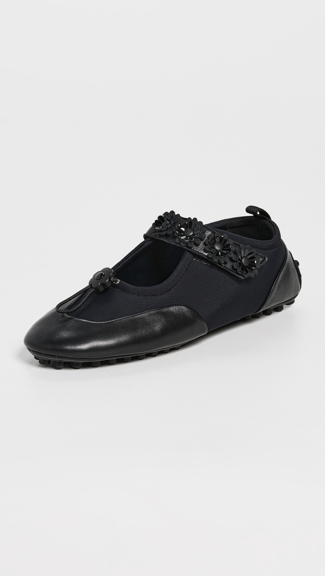 Neoprene Bess Mary Jane Flats - 4