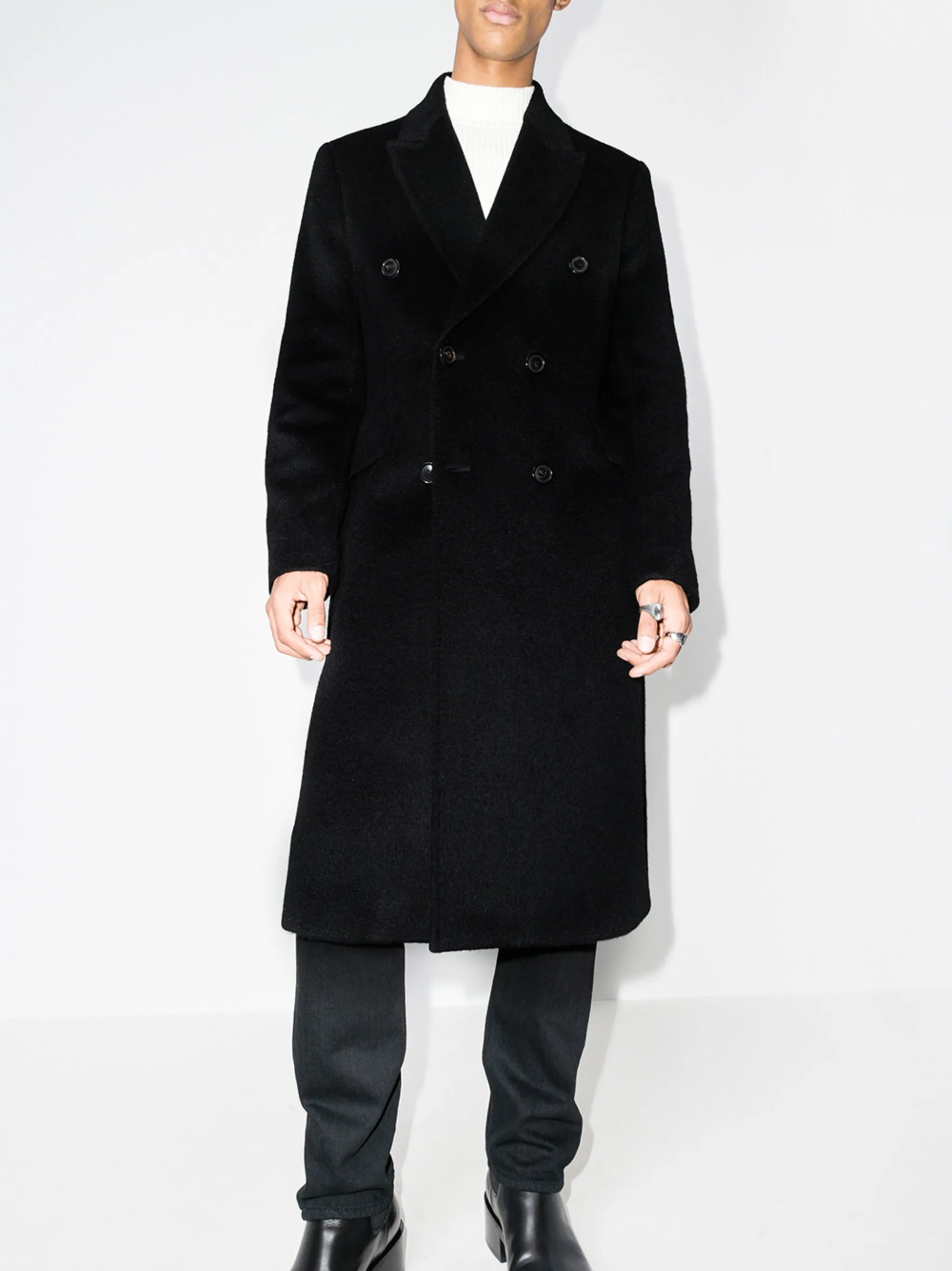 Our Legacy Peak-lapel Double-breasted Coat - 2