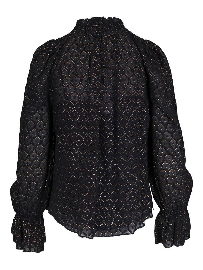 VERONICA BEARD Maxime ruffled-detail blouse outlook