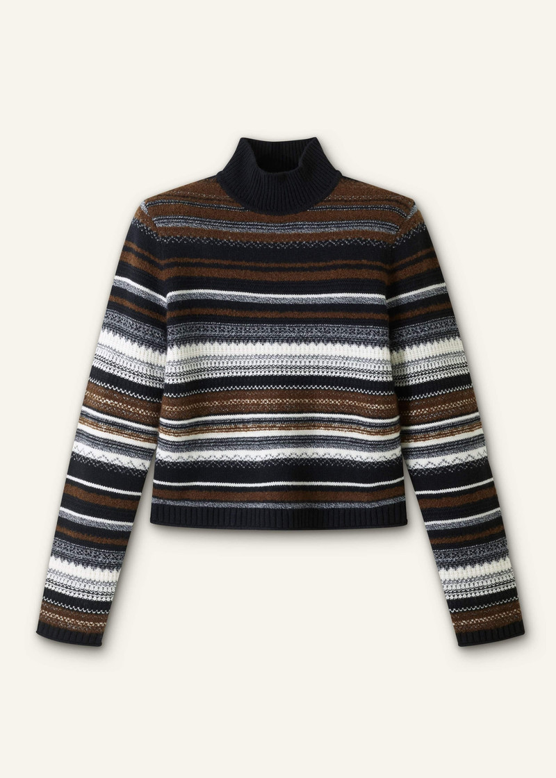 Textured Stitch Sweater - 1