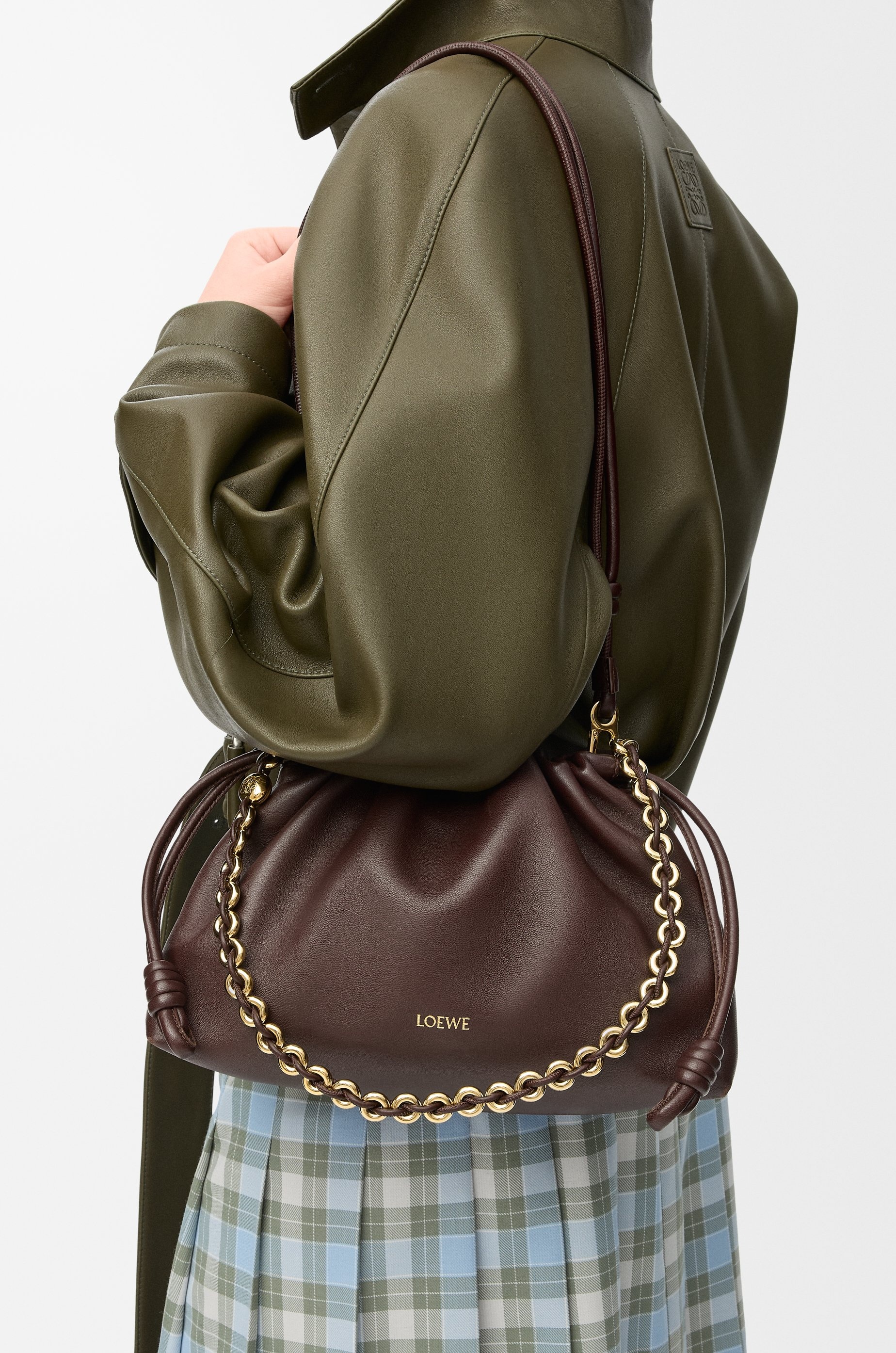 Medium Flamenco purse in mellow nappa lambskin - 3