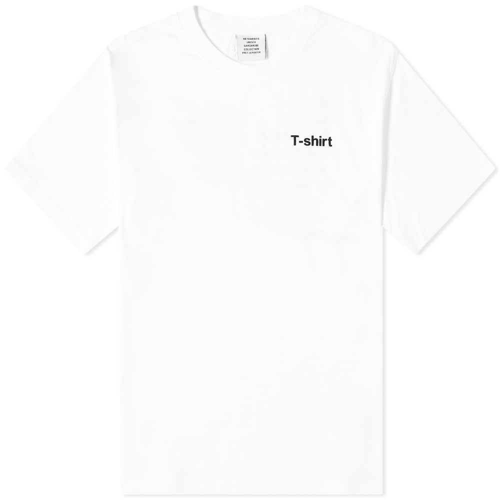 VETEMENTS Definition Tee - 1