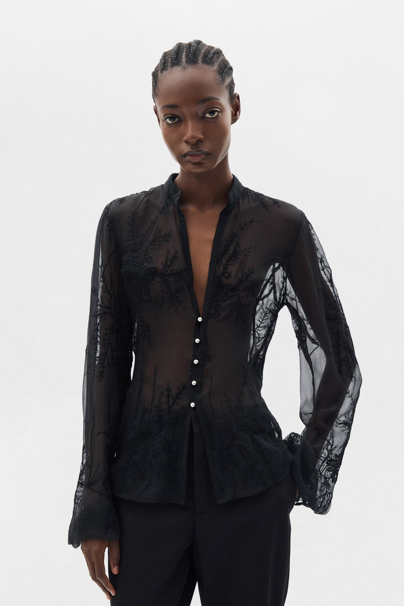 Rhea Open Front Shirt 1