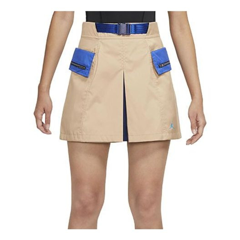 (WMNS) Air Jordan Next Utility Capsule Sports Short Skirt Khaki DD7092-200 1