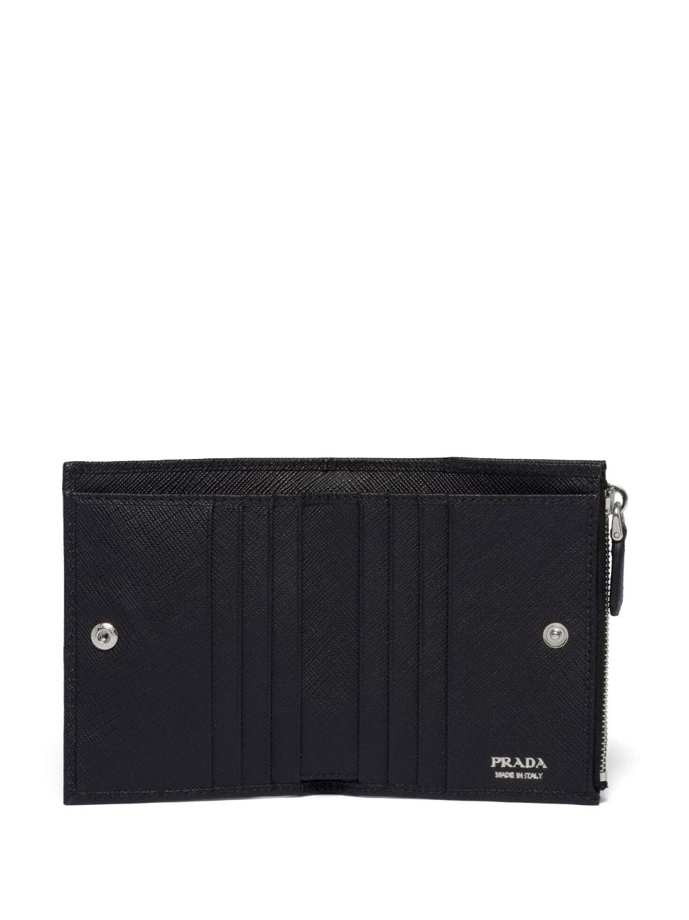 triangle-logo Saffiano leather wallet - 5