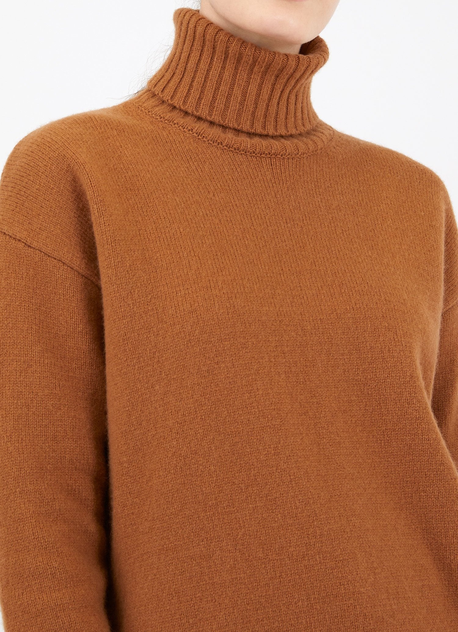 Relaxed Roll Neck Jumper - 4