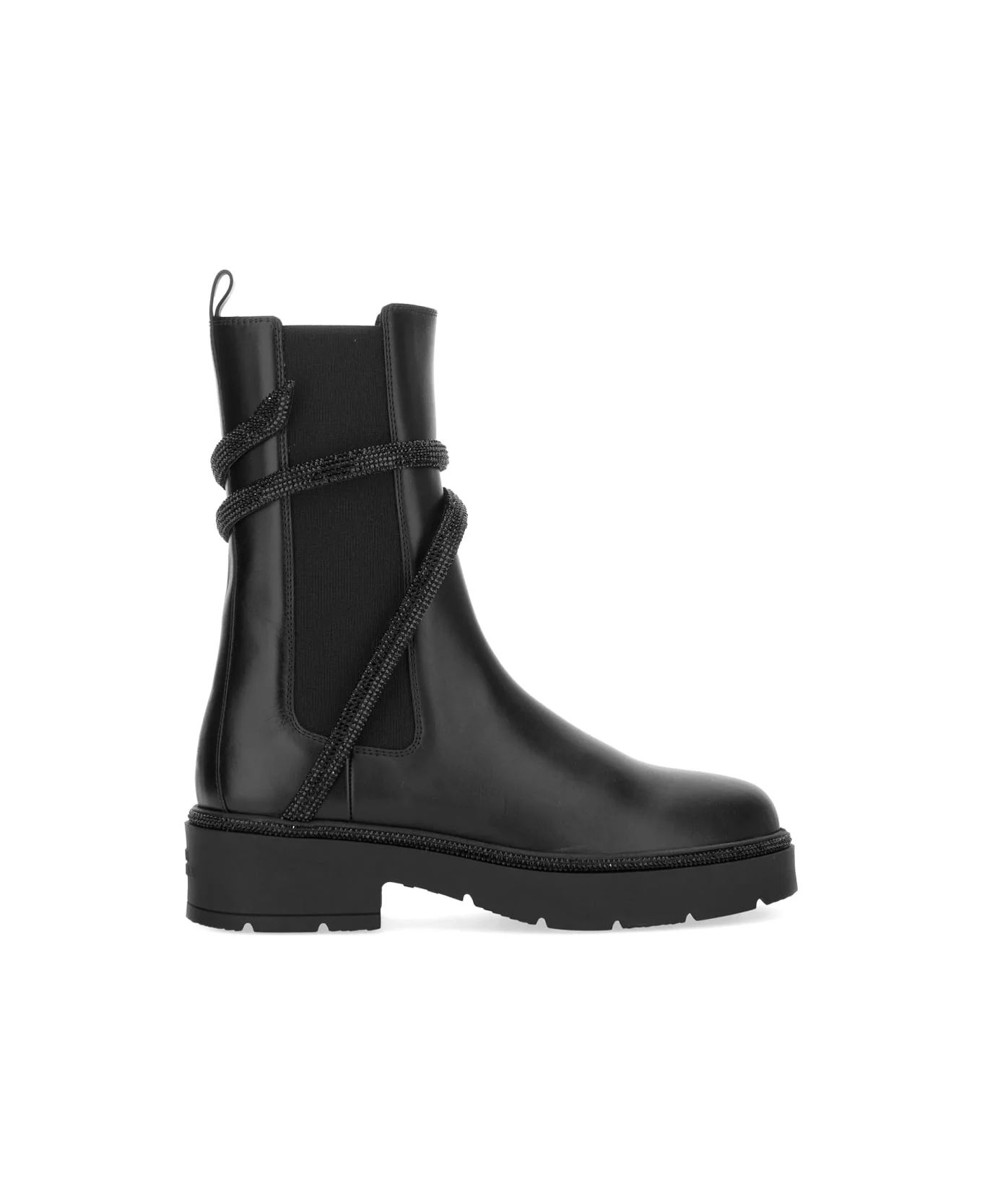 "biker Cleo Combat" Boot - 1