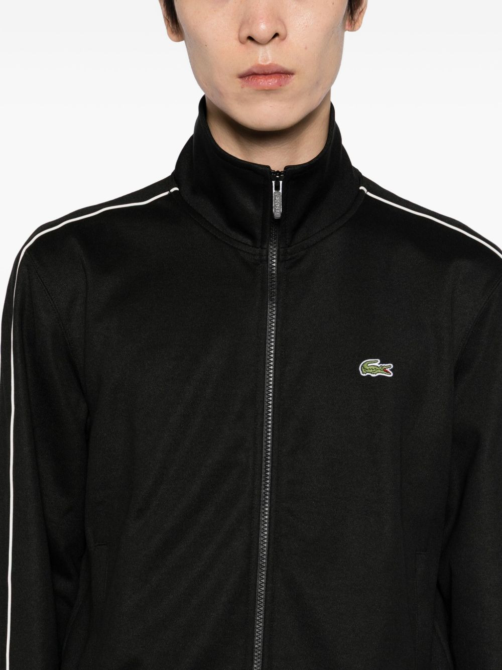 logo-appliqué jacket - 5