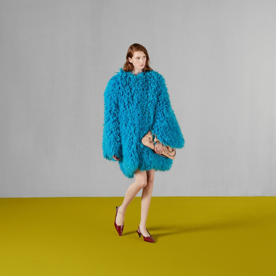 GUCCI Extra fine mohair coat outlook