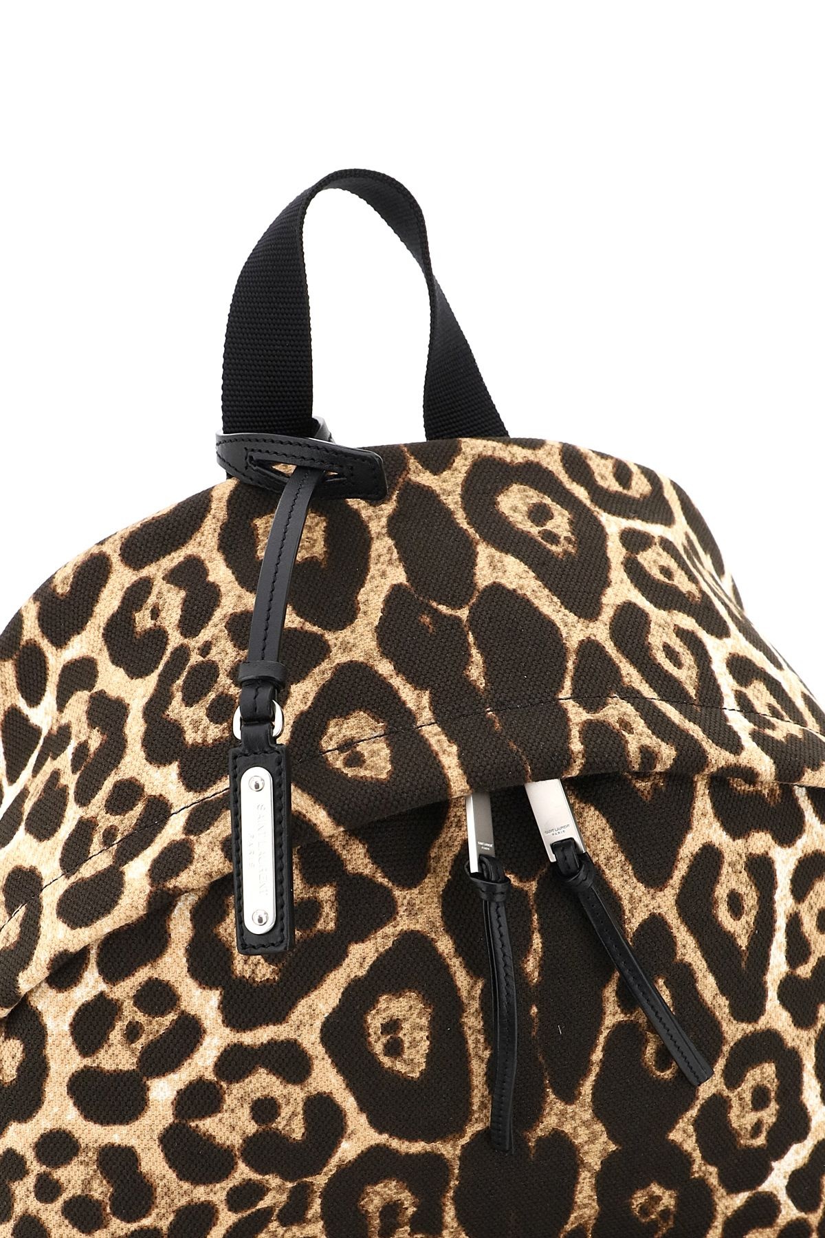 CITY CANVAS LEOPARD BACKPACK - 3