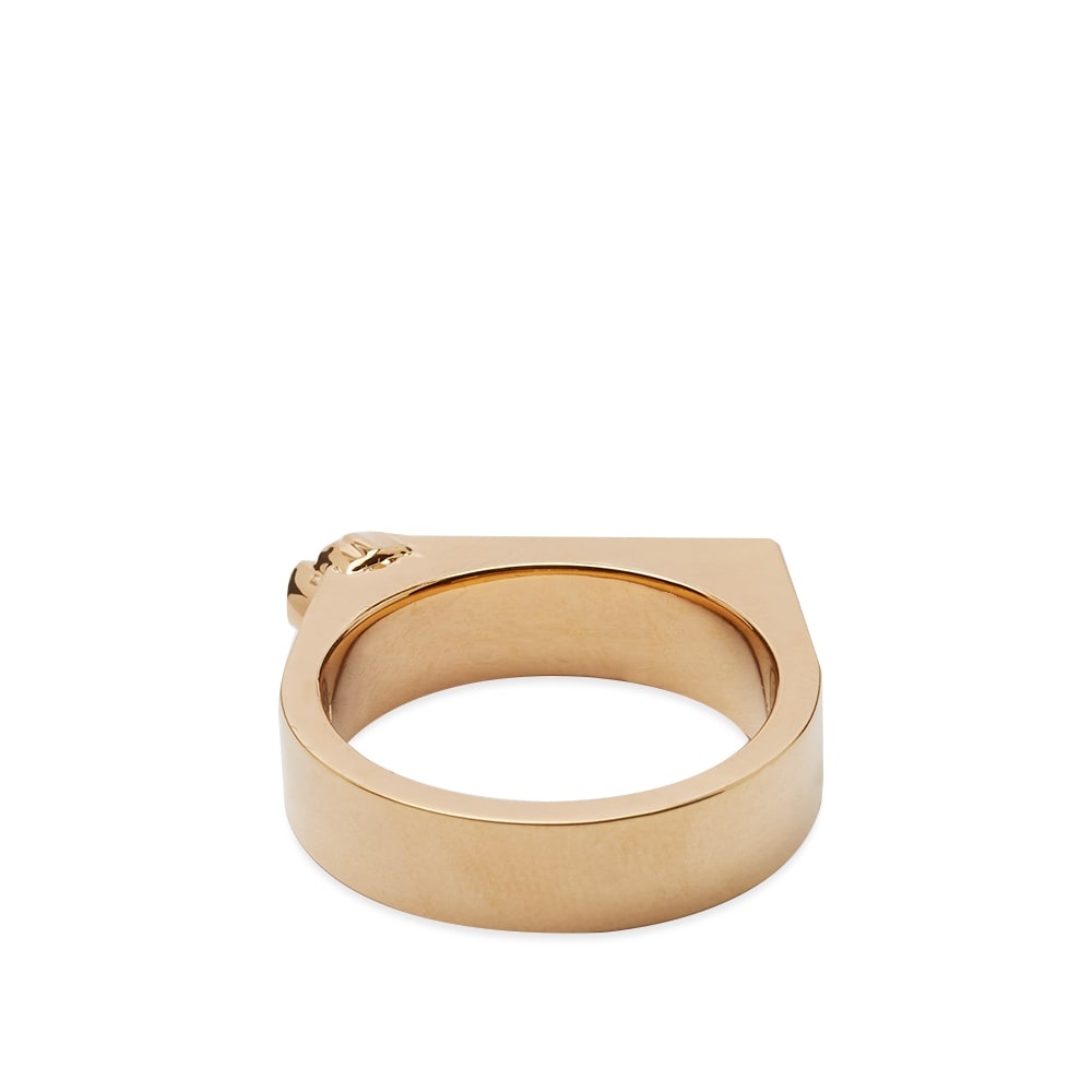 Versace Logo Medusa Text Logo Ring - 3